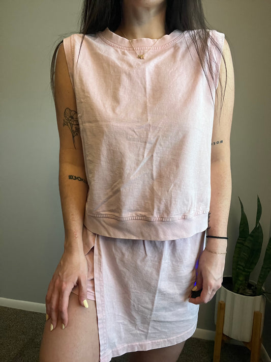Split Skirt Set